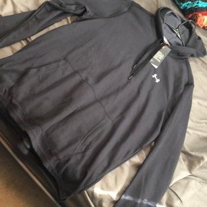 Men’s UA Waffle knit lightweight hoodie.